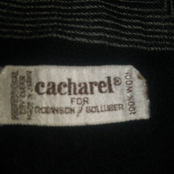 Vintage Cacharel Large Tropical Wool Scarf / Shaw - Picture 4 of 5